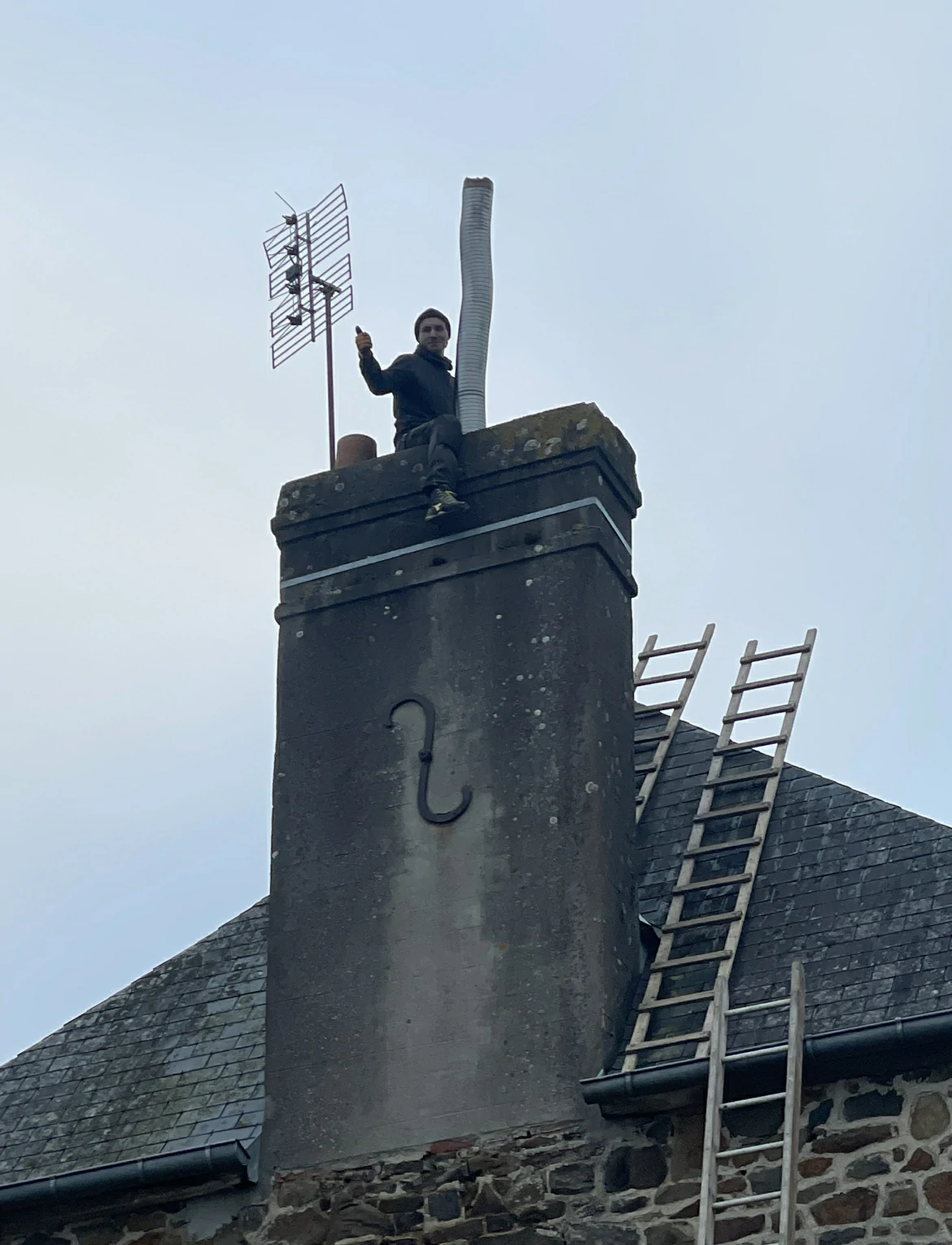 gainage cheminée Tinchebray Bocage